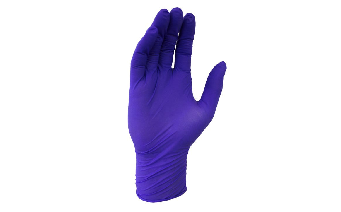 Suretouch™ Disposable Powder Free Nitrile Gloves, Cobalt Blue