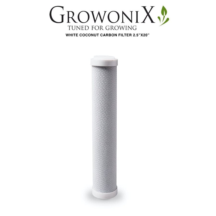 Product Image:Growonix CF-2520-CC White Coconut Replacement Carbon Filter 2.5