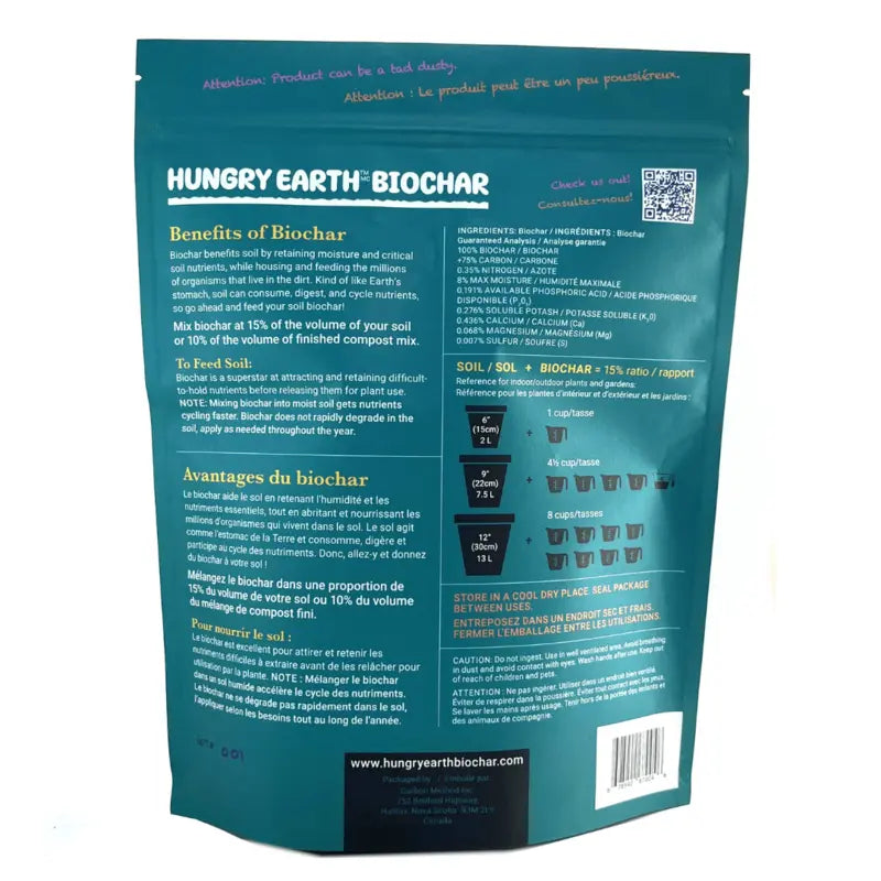 Hungry Earth Biochar