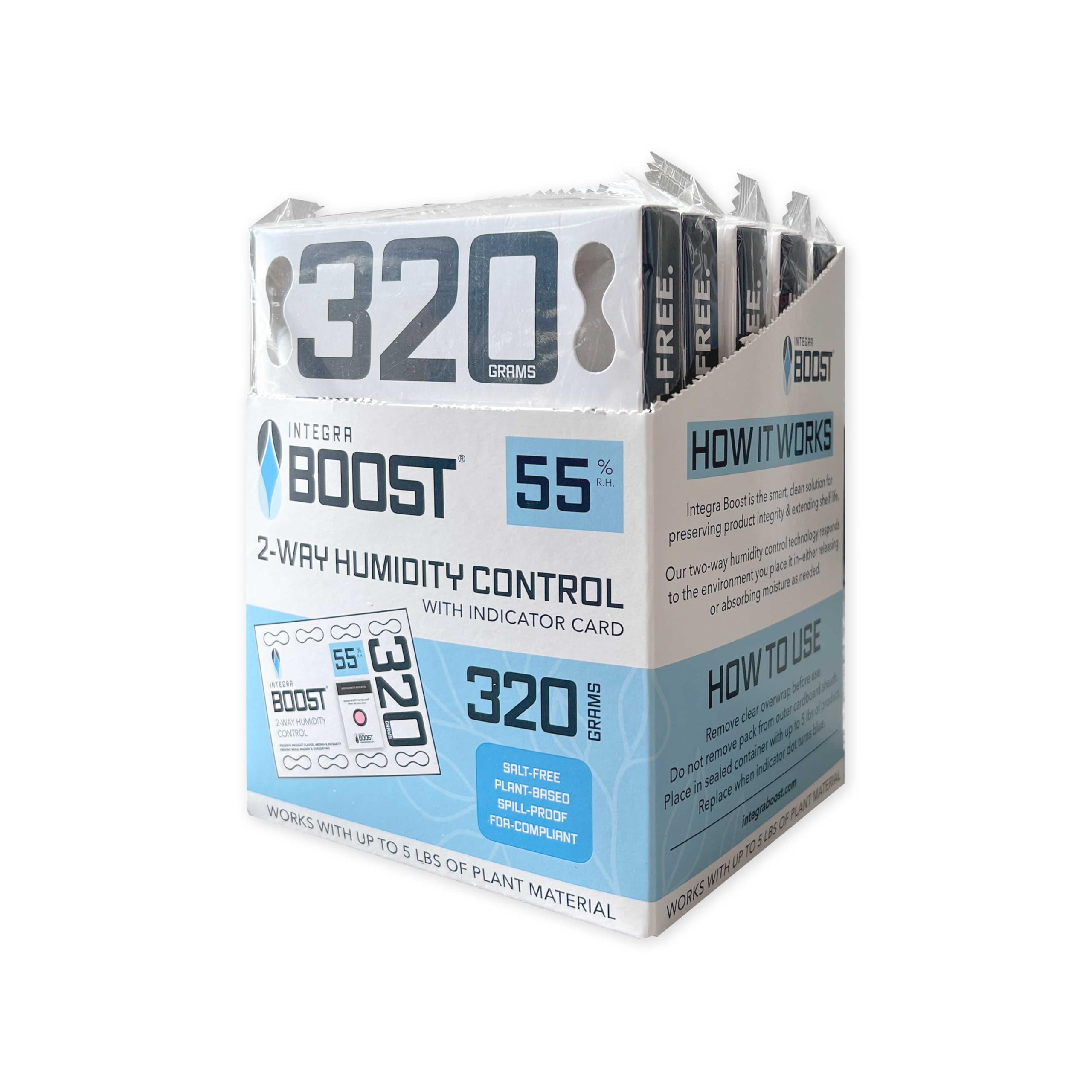 Integra H55% 420g Individually Wrapped Hic Card (5 / pk)