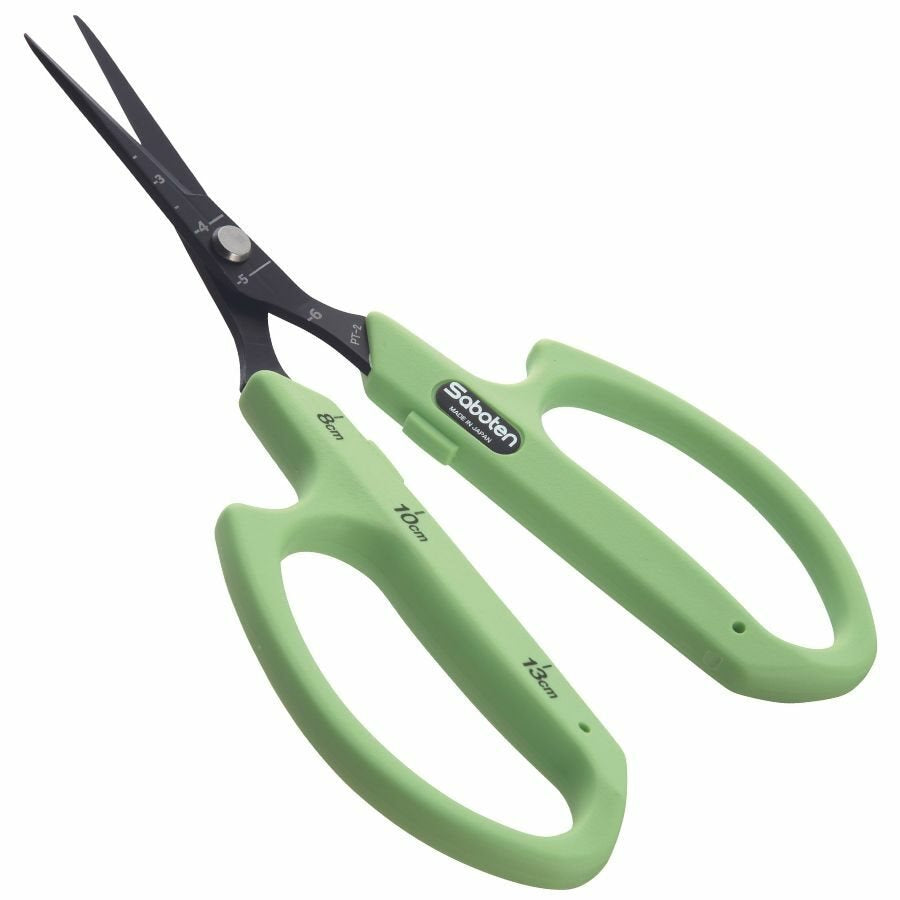Saboten Green Scissor Slim Tip Angled PT-2