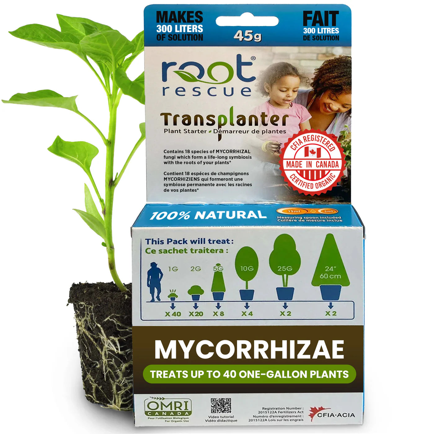 Roots Rescue: The Organic Plant Starter