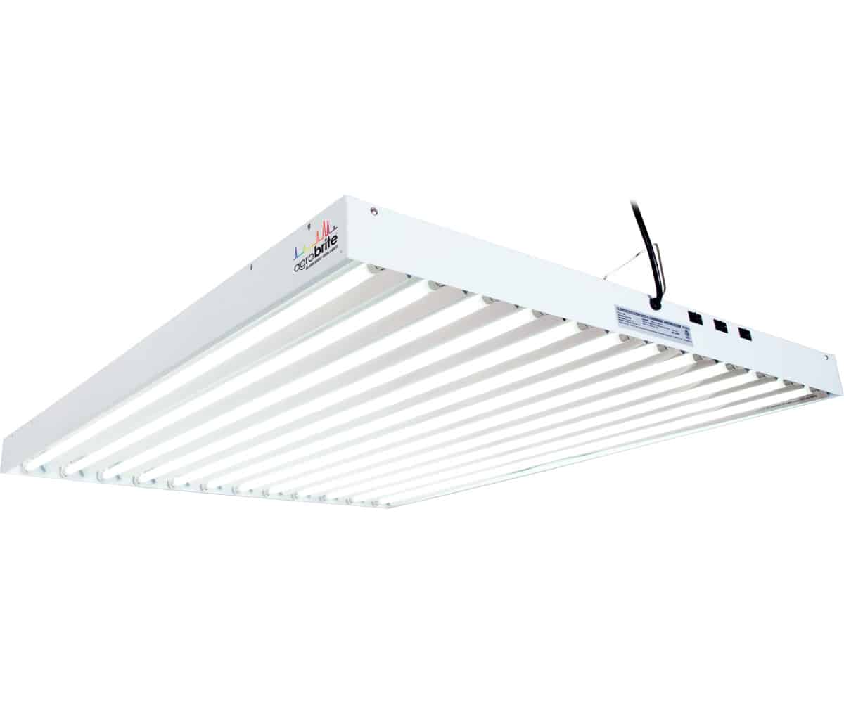 Agrobrite T5 4Ft 12 Tube Fixture w/Bulbs