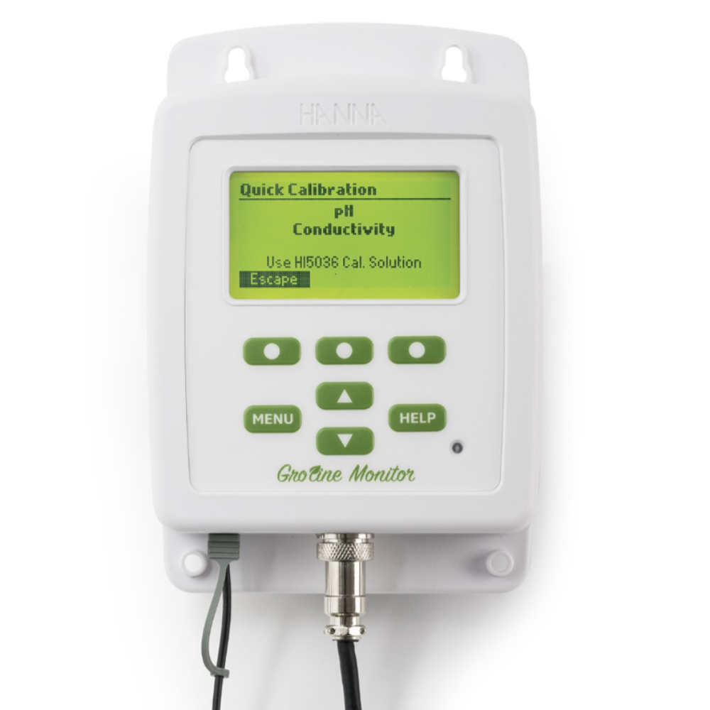 Hanna Instruments HI981420 GroLine Monitor for Hydroponic Nutrients