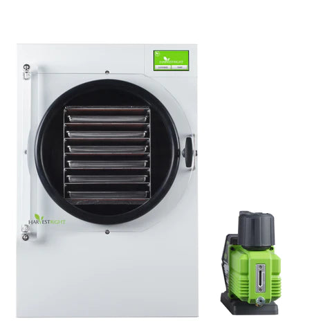 Product Secondary Image:Harvest Right 6-tray Large Home Freeze Dryer - Satin White