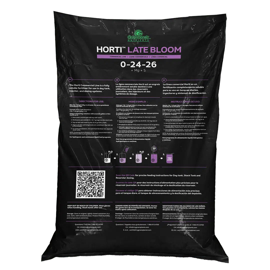 GreenPlanet Horti Late Bloom (0-24-26)