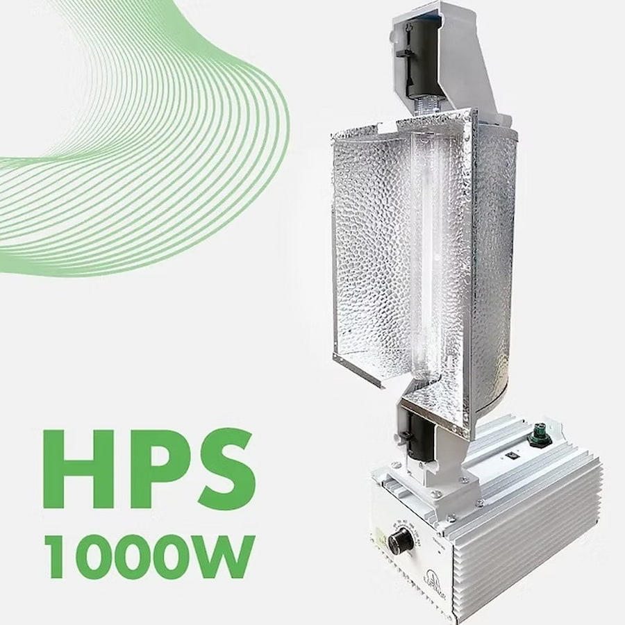 Product Secondary Image:Luminaire complet Iluminar Lighting 1000W avec lampe HPS