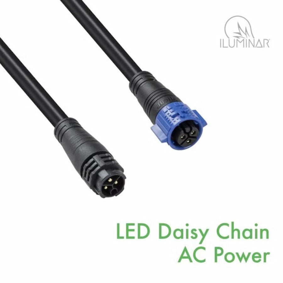 Product Image:Éclairage LED Iluminar, cordon d'alimentation à connexion en guirlande IP67 120-277V, 1,8 m (6 pi)