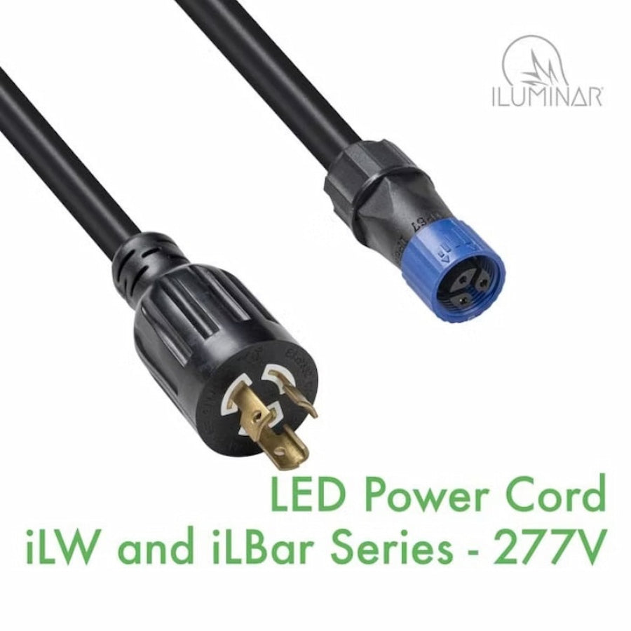 Iluminar Lighting LED IP67 Power Cord (6ft)