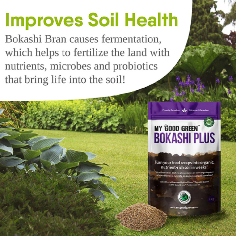 Product Secondary Image:Bokashi Plus Bran Compost Accelerator (1kg)