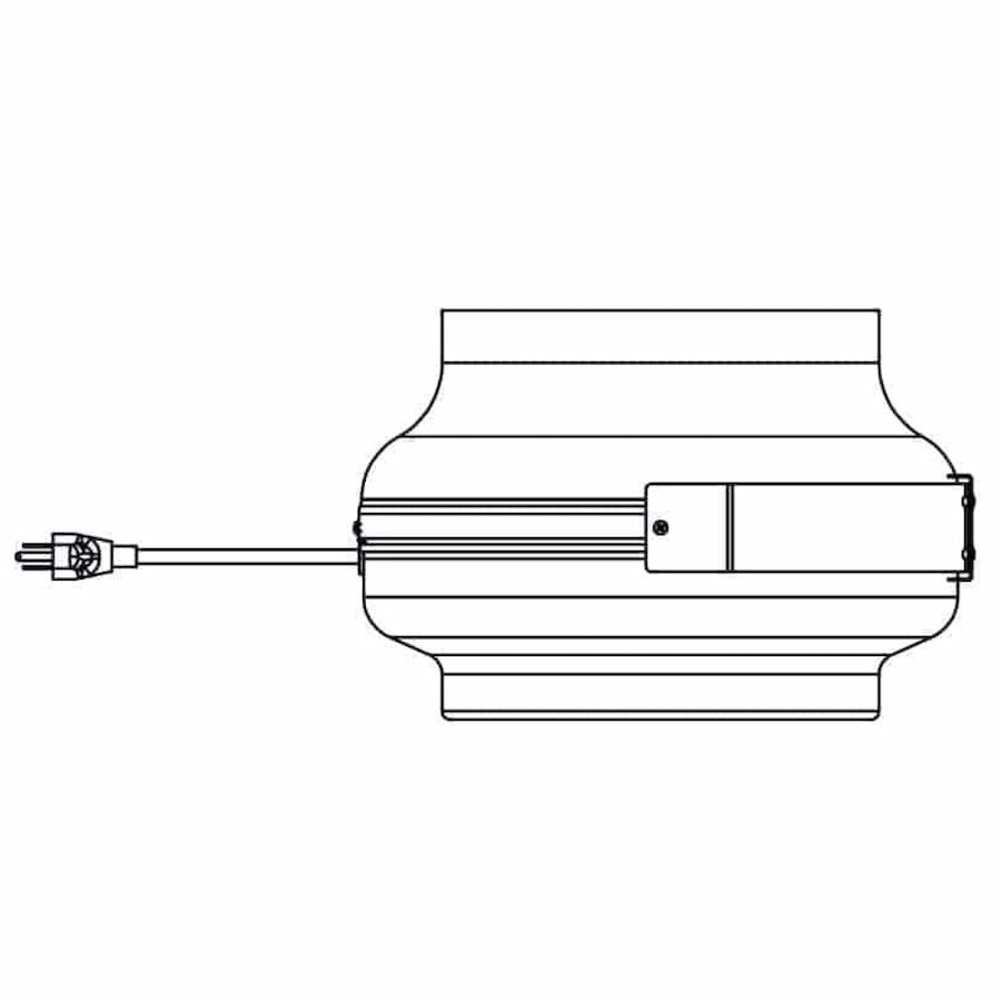 Ruck Classic HO 6” 381 CFM Inline Fan