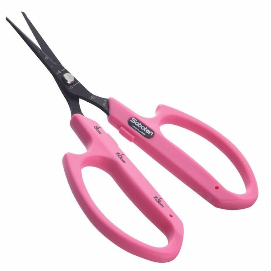 Product Image:Saboten Pink Scissor Round Tip Angled PT-4