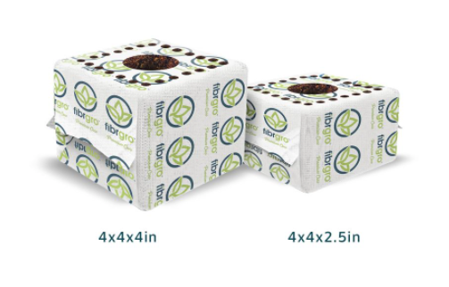 Fibrgro Buffered Propagation Cubes 4”x4”x2.5” (192/Cs) - Non-Woven -