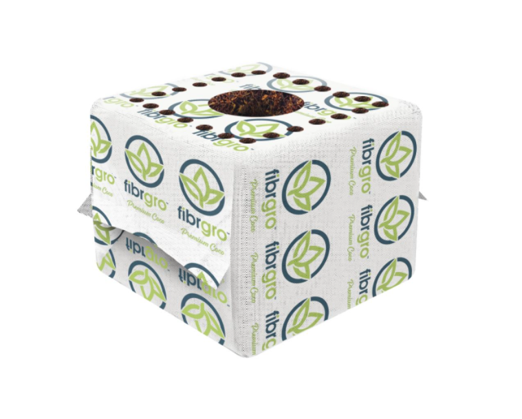Product Image:Fibrgro Buffered Propagation Cubes 4”x4”x4” (144/Cs) - Non-Woven -