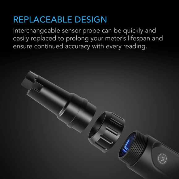HYDROPONIC METER PRO KIT, ALL-IN-ONE PH PEN, INTERCHANGEABLE PROBE