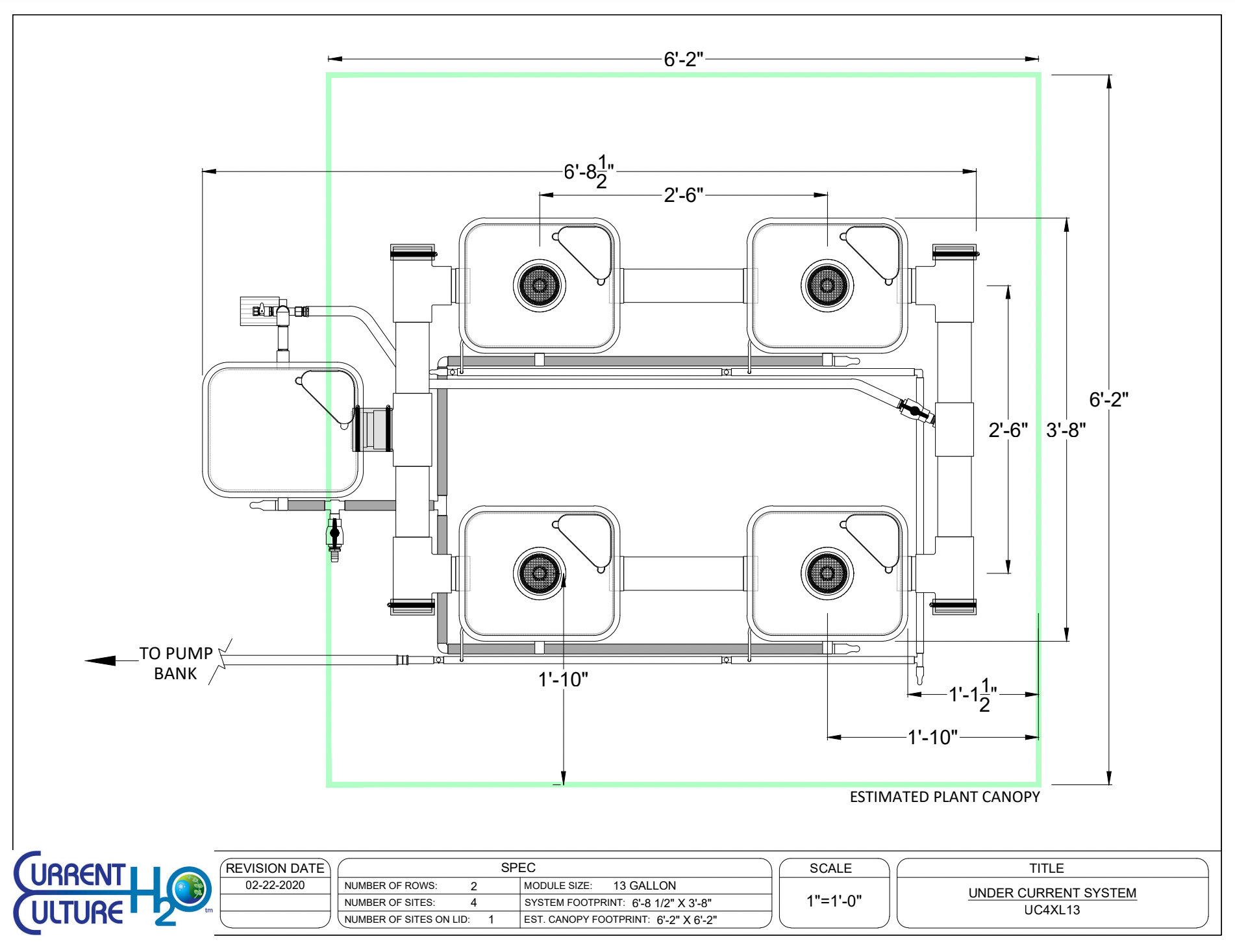 Current Culture H2O Under Current XL/13
