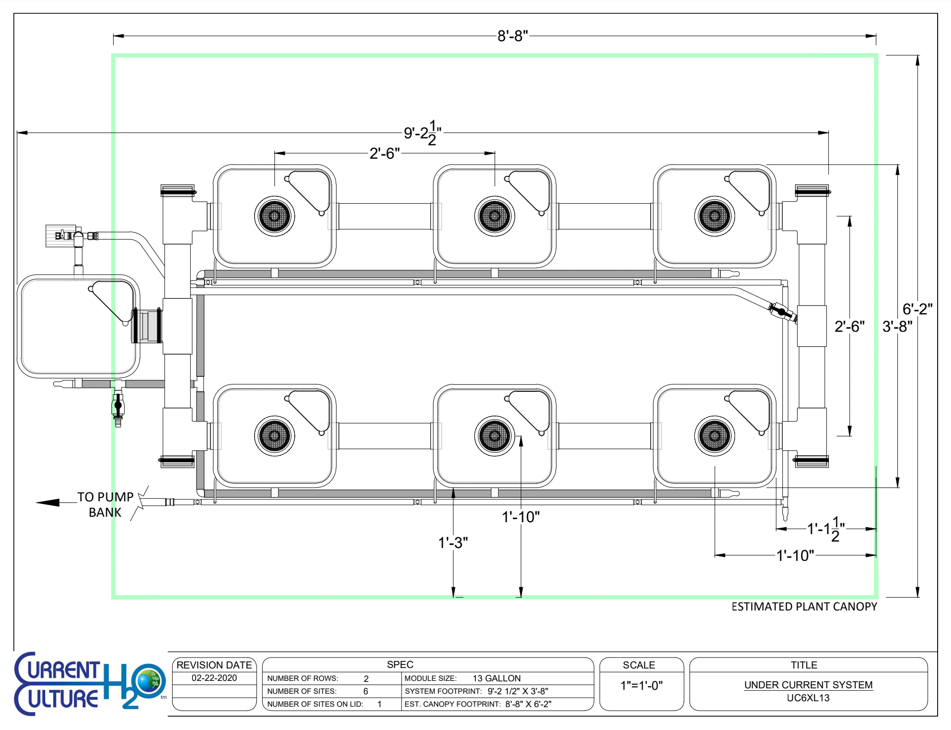 Current Culture H2O Under Current XL/13