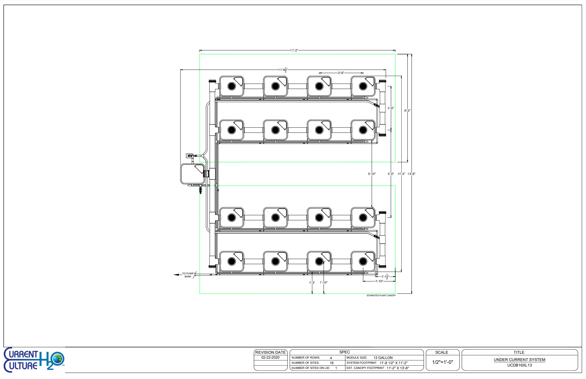Current Culture Under Current Double Barrel XL/13