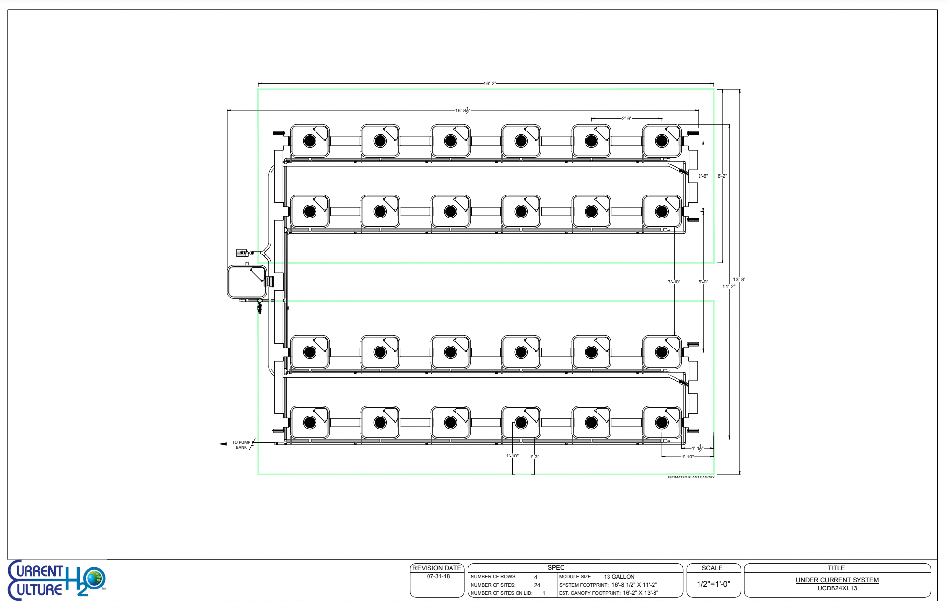 Current Culture Under Current Double Barrel XL/13