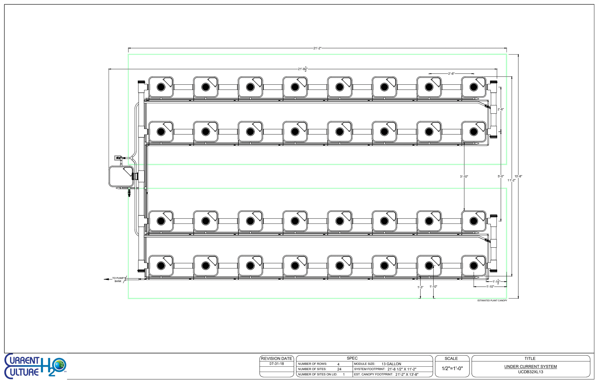 Current Culture Under Current Double Barrel XL/13