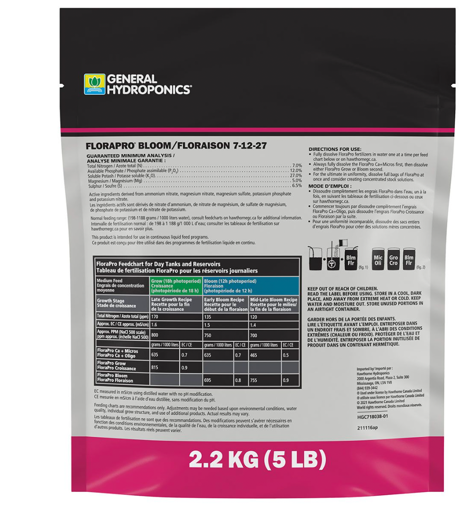 General Hydroponics FloraPro - Bloom