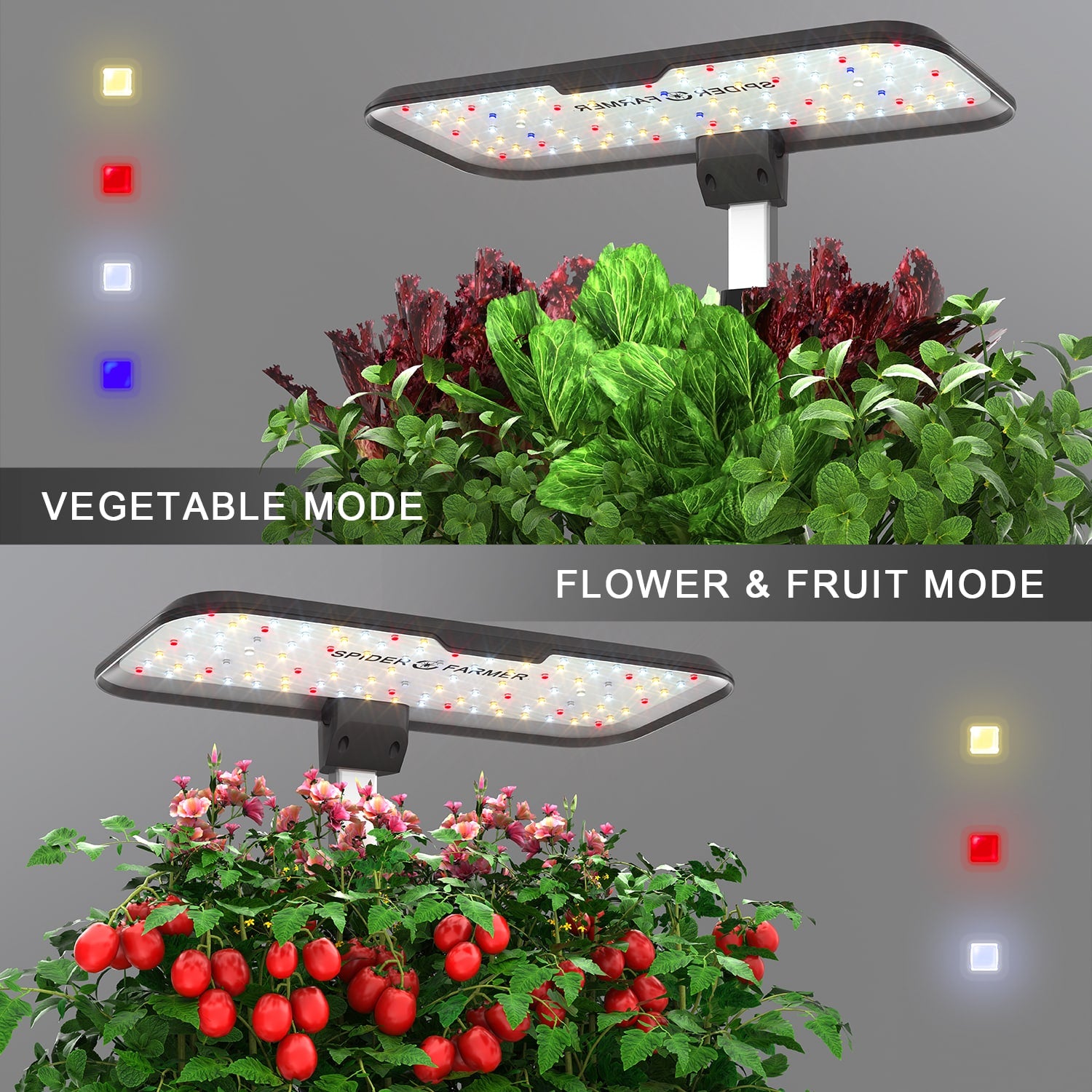 Spider Farmer® Smart G12 Indoor Hydroponic Grow System