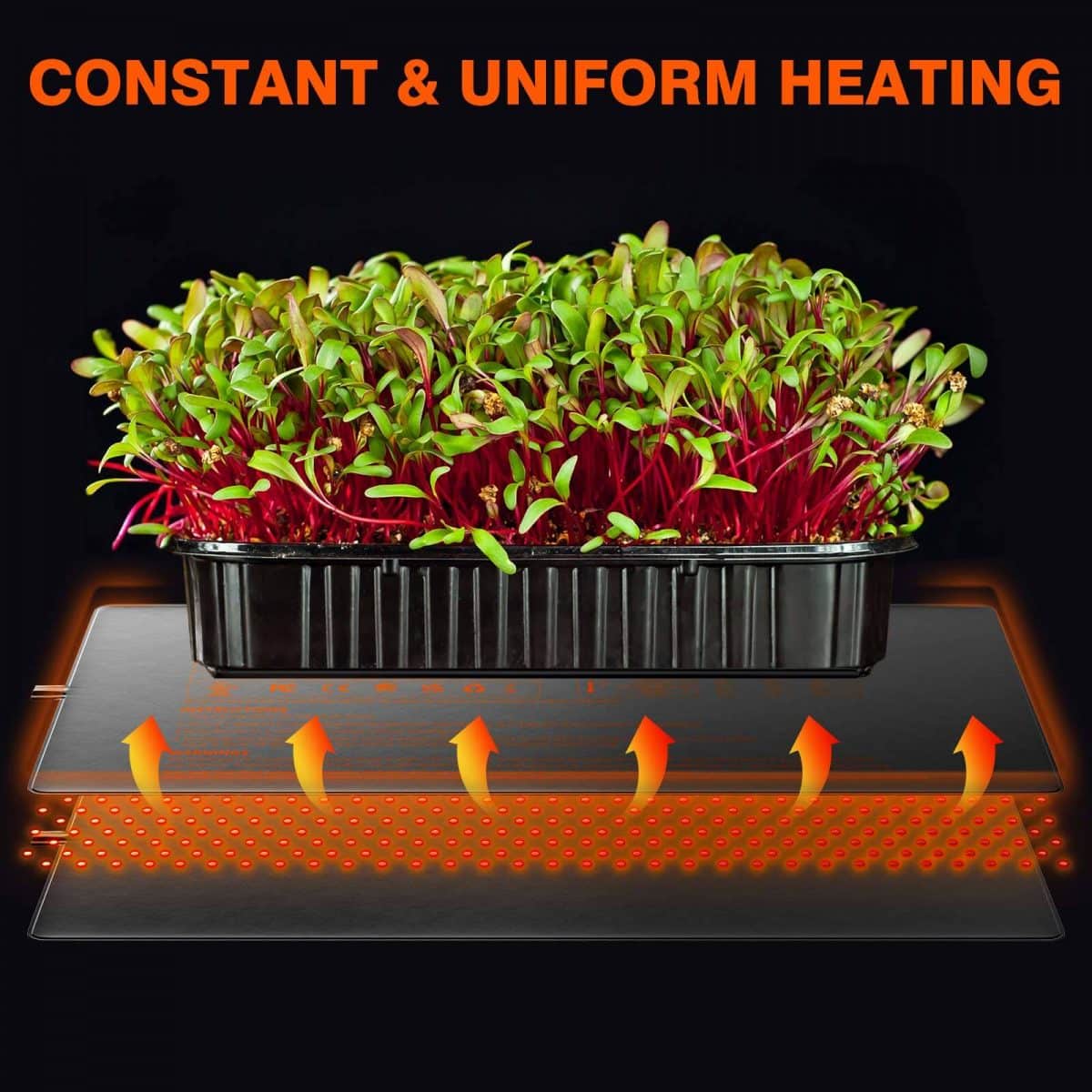 Spider Farmer 48”X20” Seedling Heat Mat & Controller Set