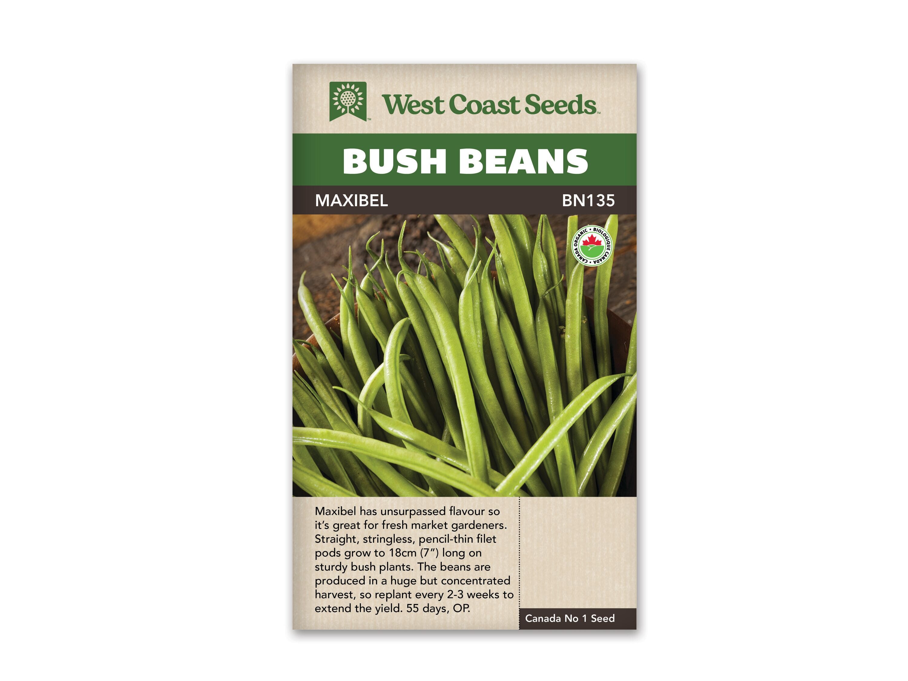 Maxibel Filet Certified Organic Seeds