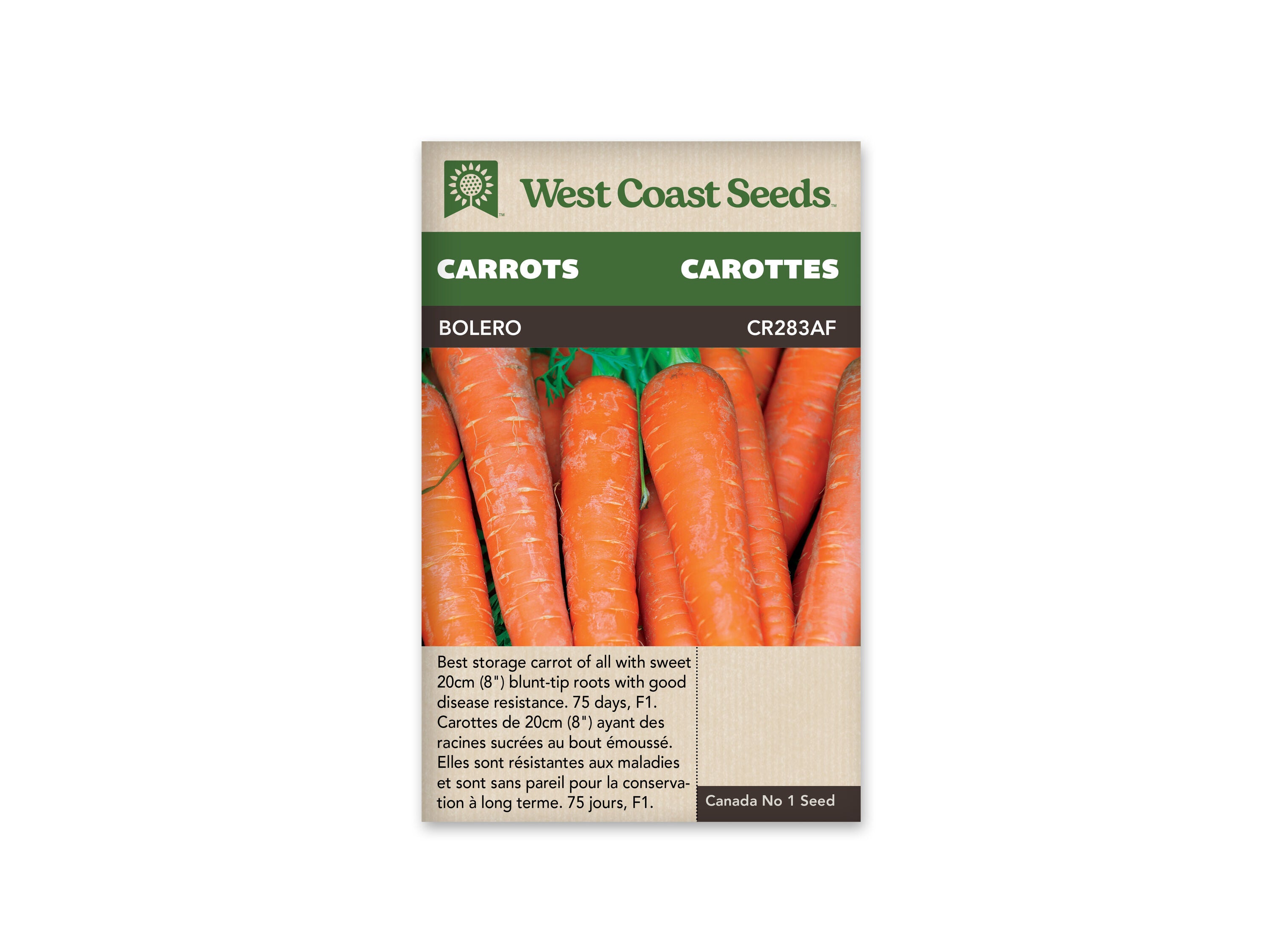 Product Image:Bolero F1 Carrots Seeds