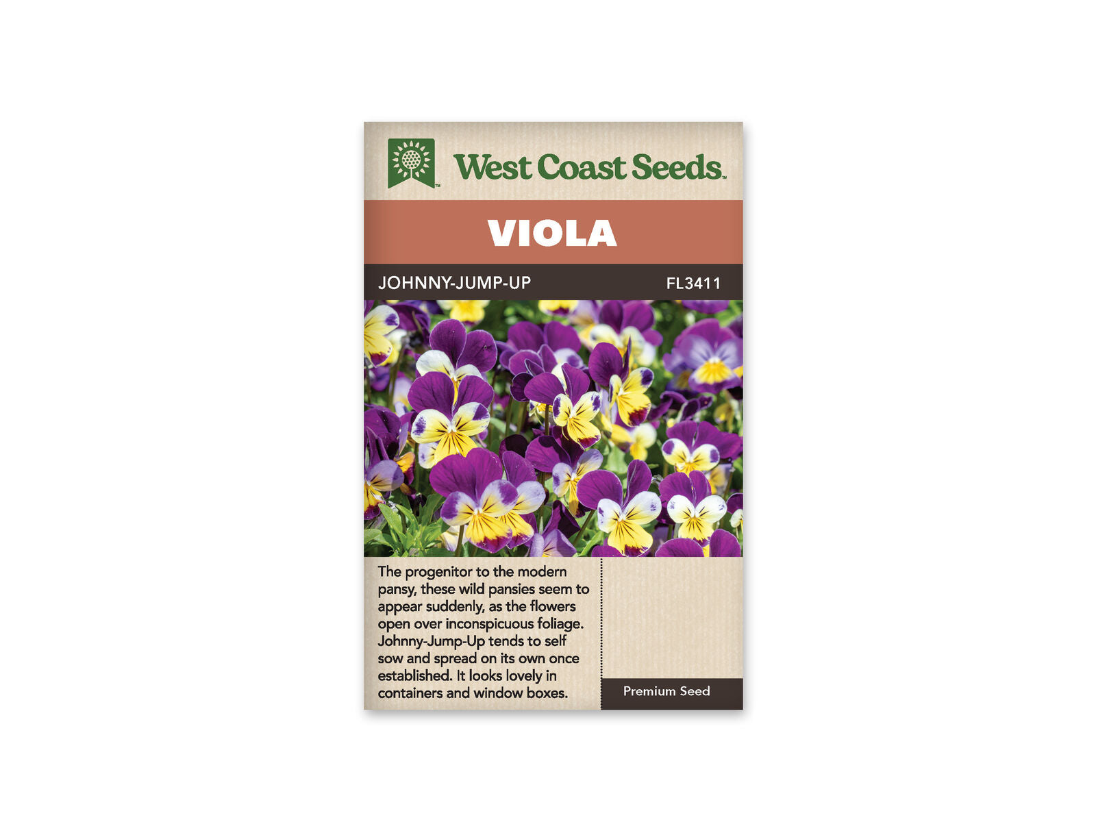 Product Image:Johnny Jump Up Seeds