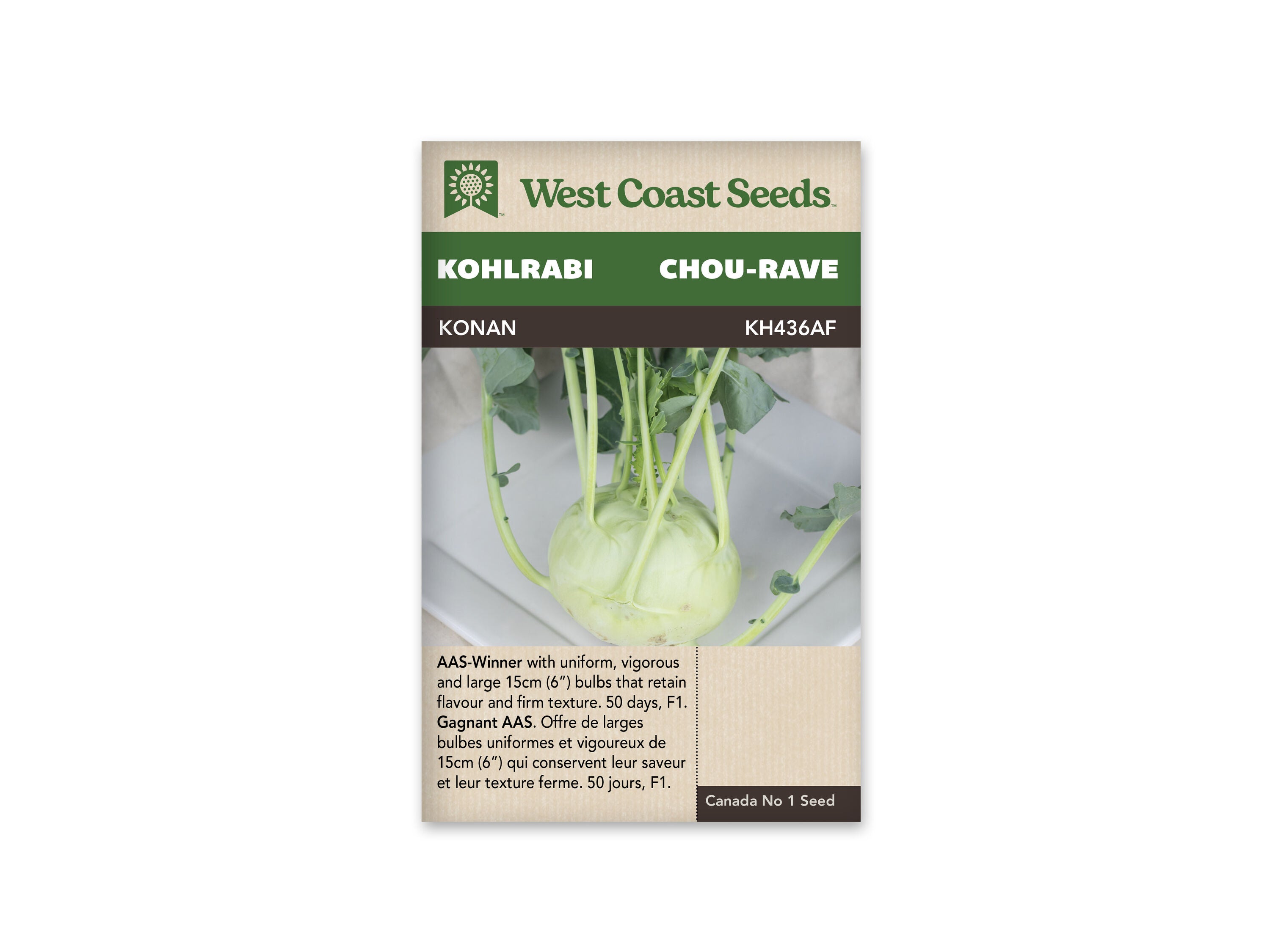 Konan Coated Kohlrabi Seeds