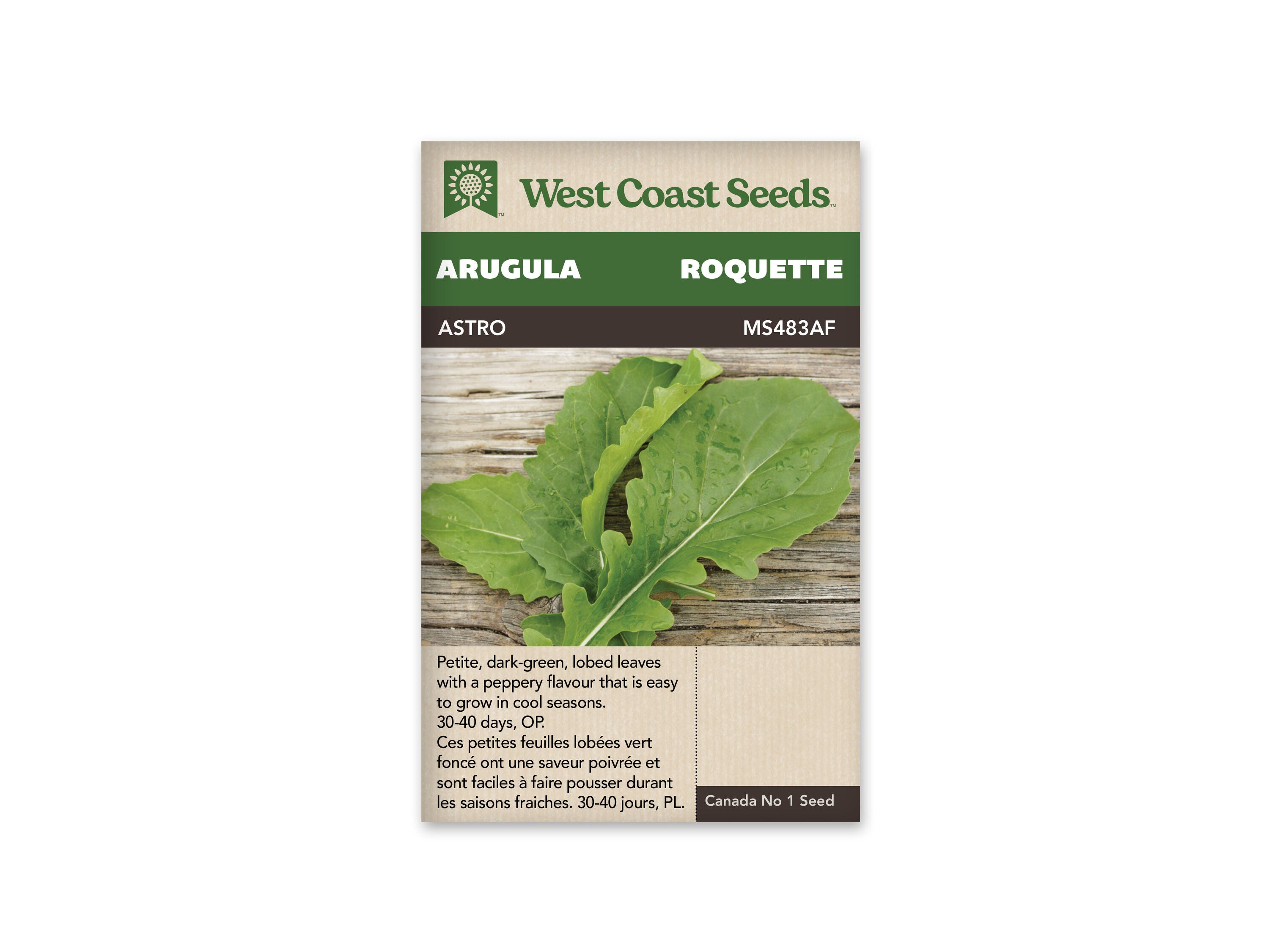 Product Image:Astro Roquette Arugula Seeds