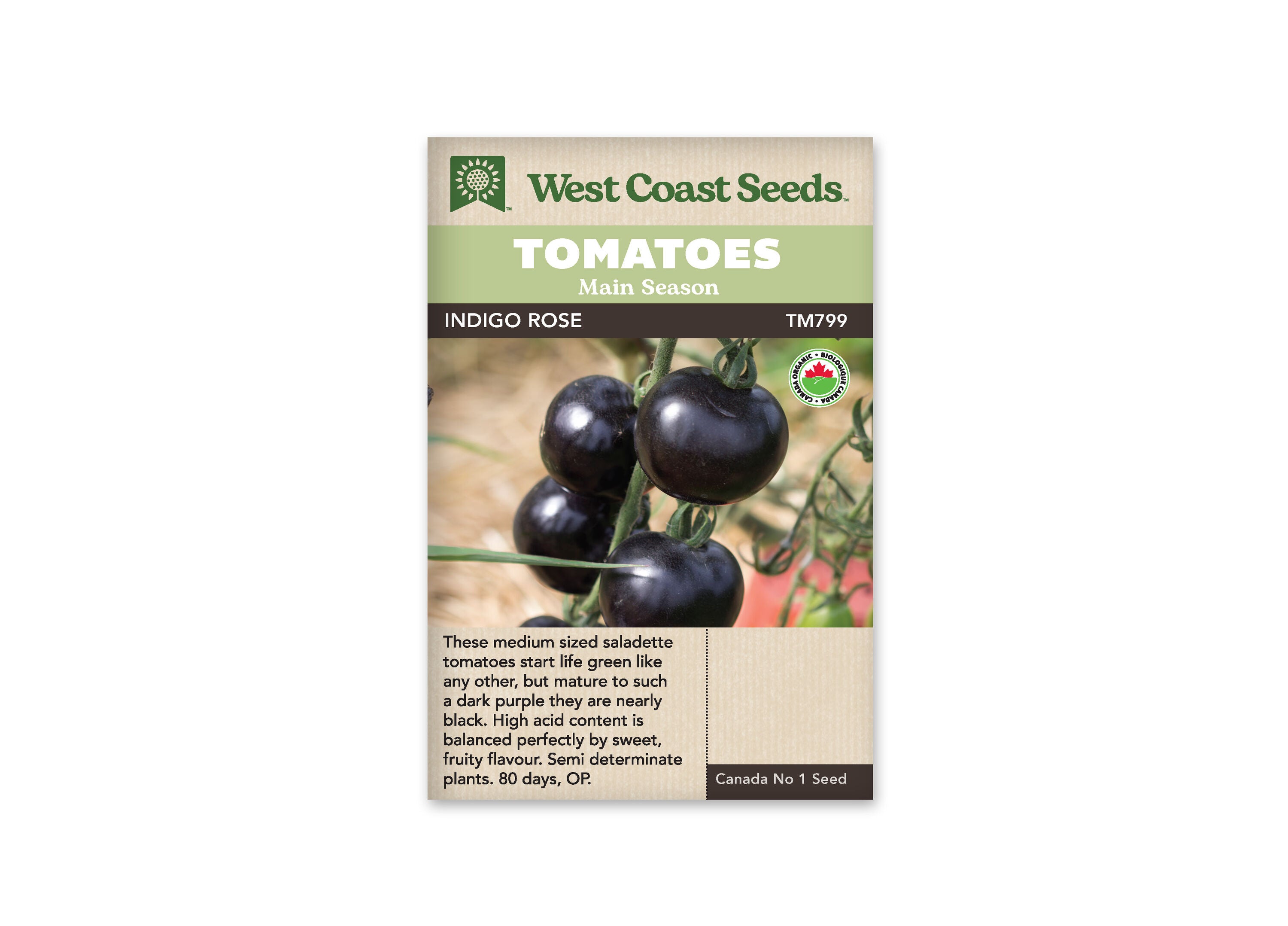 Indigo Rose Organic Tomato Seeds