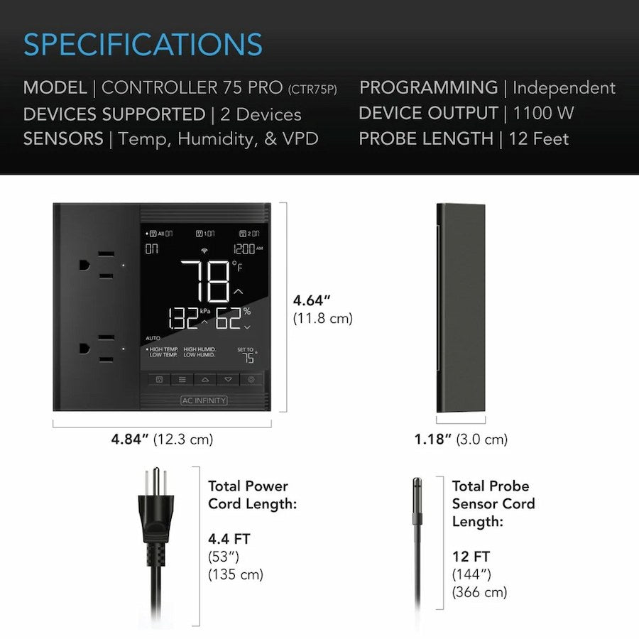 AC Infinity Controller 75 PRO