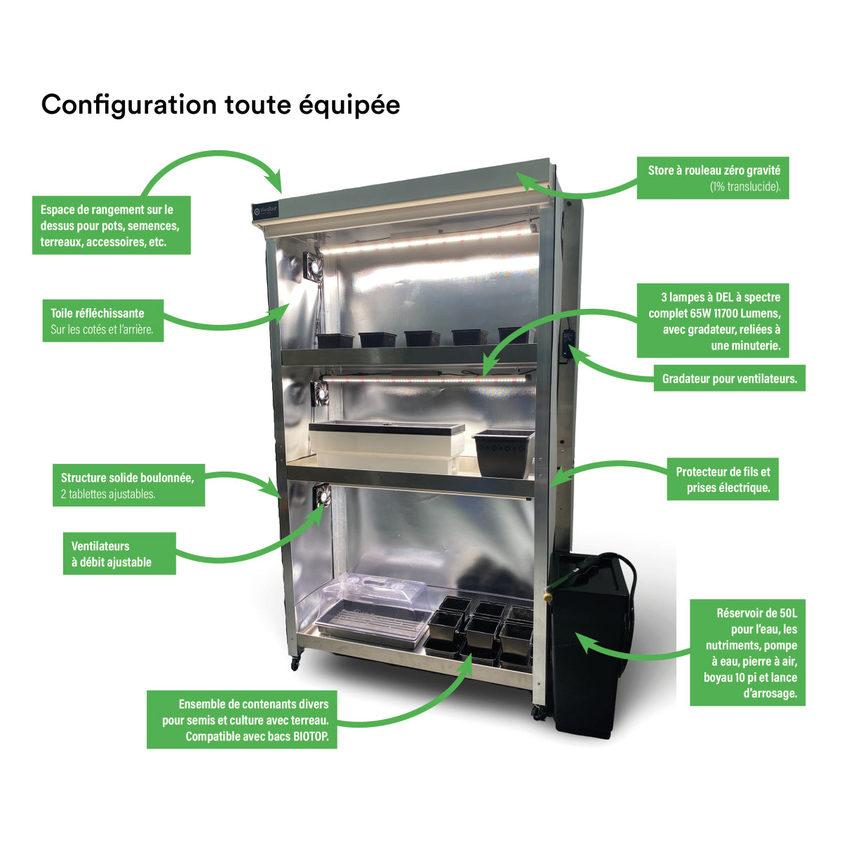 Vivatour 3L Vegetable Garden