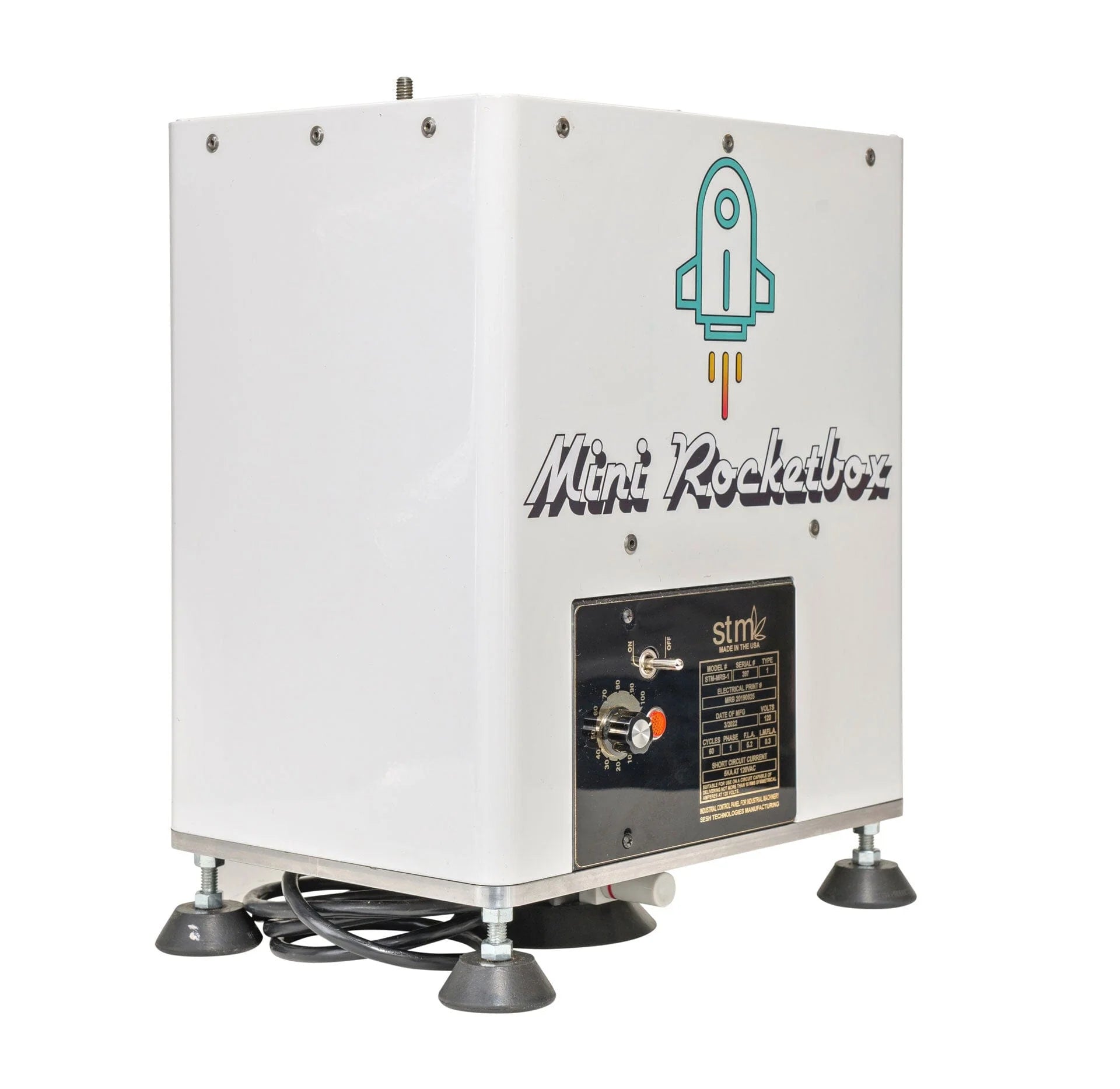 STM Mini-RocketBox Plus+ Pre-Roll Machine (84mm) / 143 Tray Configuration