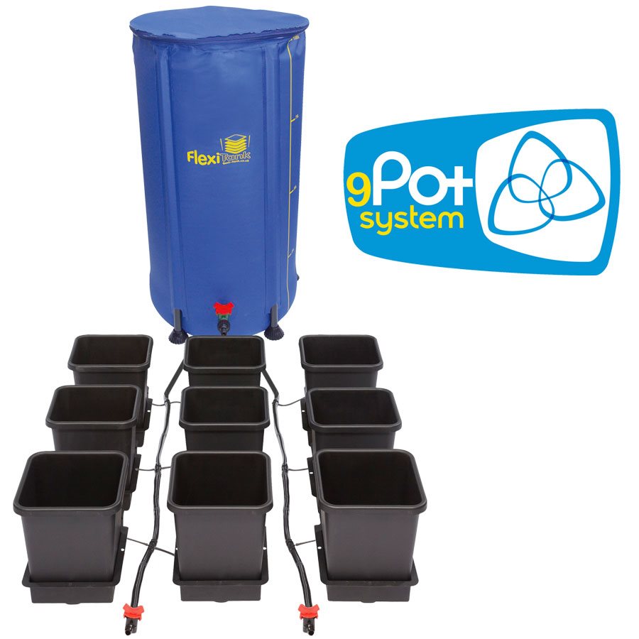 Product Image:Autopot System Kit 9 Pots with FlexiTank 100L