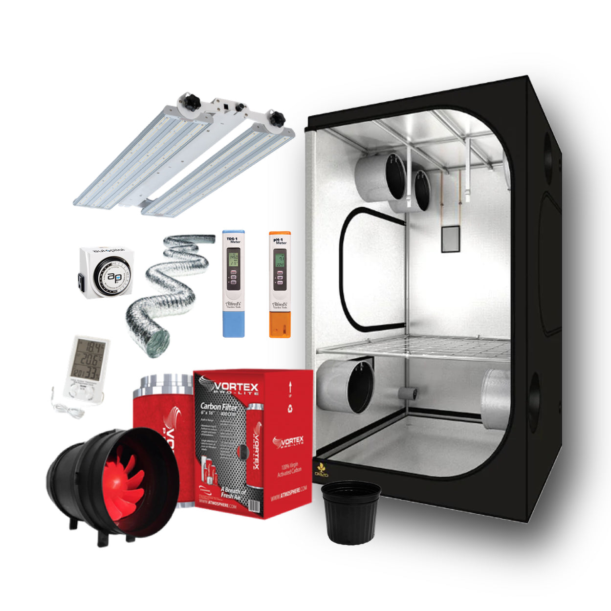 Product Image:Complete 4X4 Grow Kit