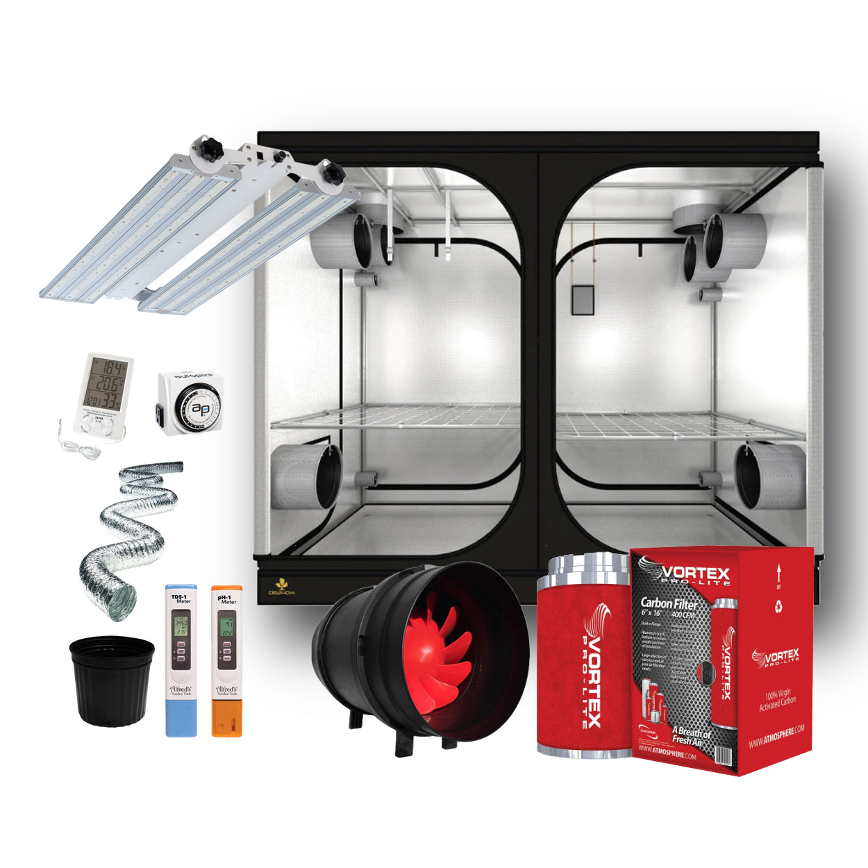 Complete 4X8 Grow Kit