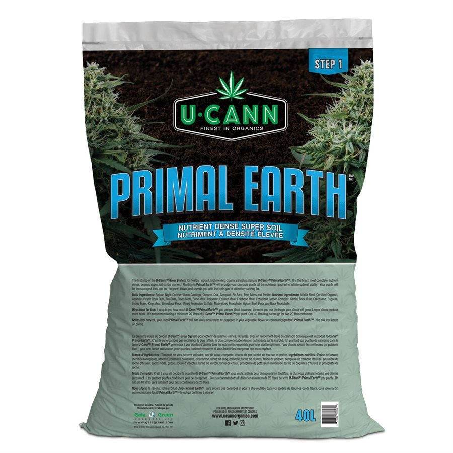 Product Image:U-CANN Primal Earth Super terreau dense en nutriments 40L