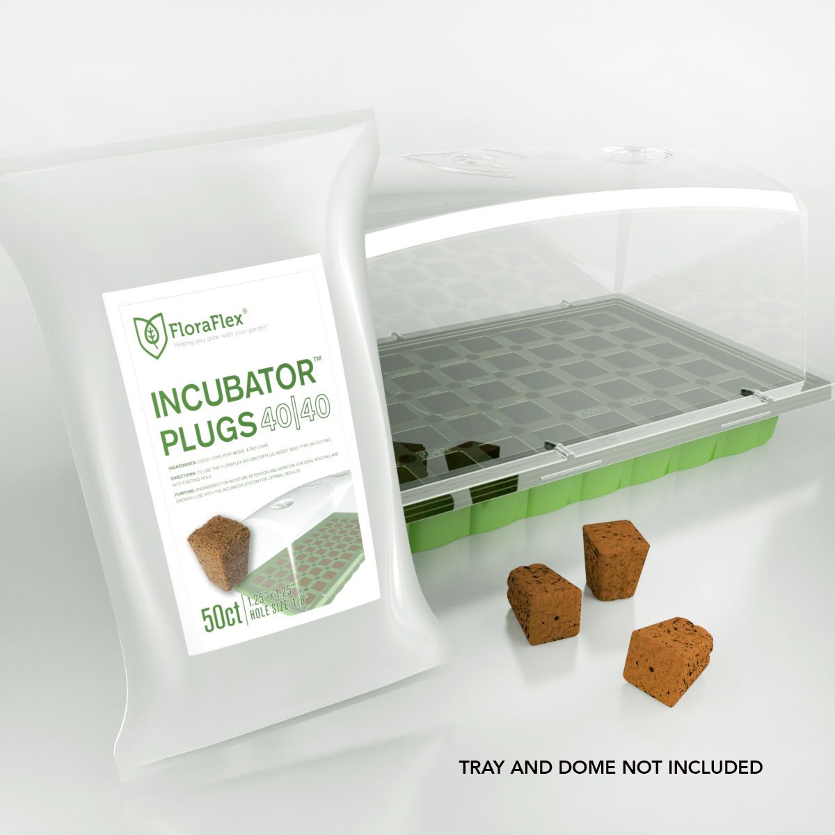 FloraFlex Incubator Coco Plug (50 Plugs / Pk)