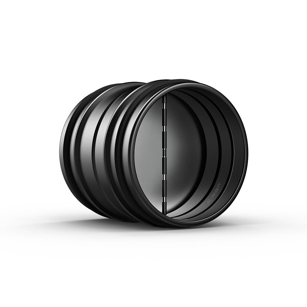 Product Image:AC Infinity Supports de gaine pour clapet anti-retour, 4 pouces, acier galvanisé noir