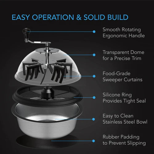 AC Infinity Spin Cut Bowl Trimmer - 16 Inch