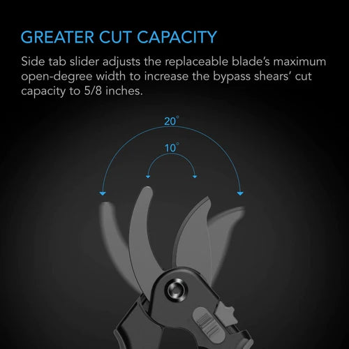 AC Infinity Stainless Pruning Shear Bypass Blades 8"
