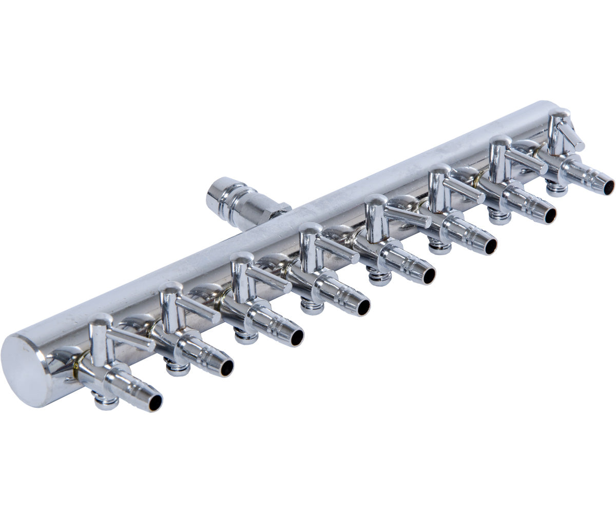 Active Aqua Metal 8 Outlet Air Divider