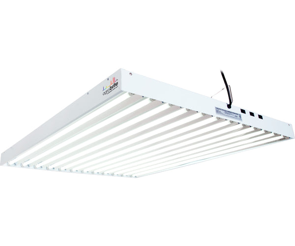 AgroBrite T5 648W 4ft 12 Tube Fixture with Lamps