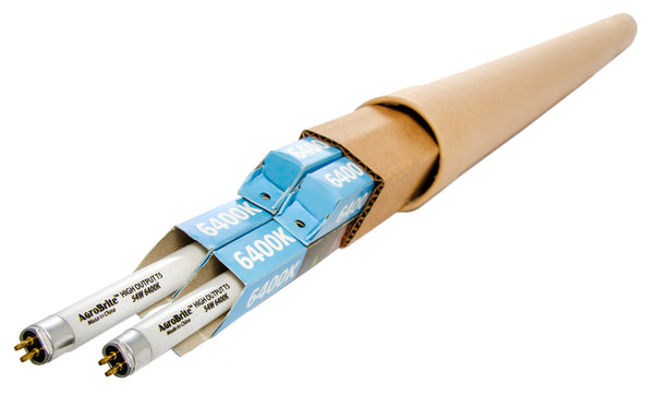 Agrobrite T5 24W 2ft Replacement 6400K Tubes case of 4