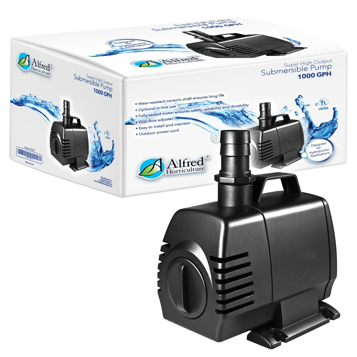 Product Image:Alfred Water Pump 1000GPH