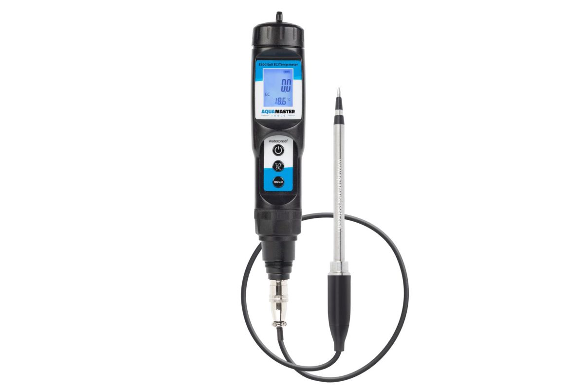 AquaMaster E300 Pro Substrate EC/Temp Meter