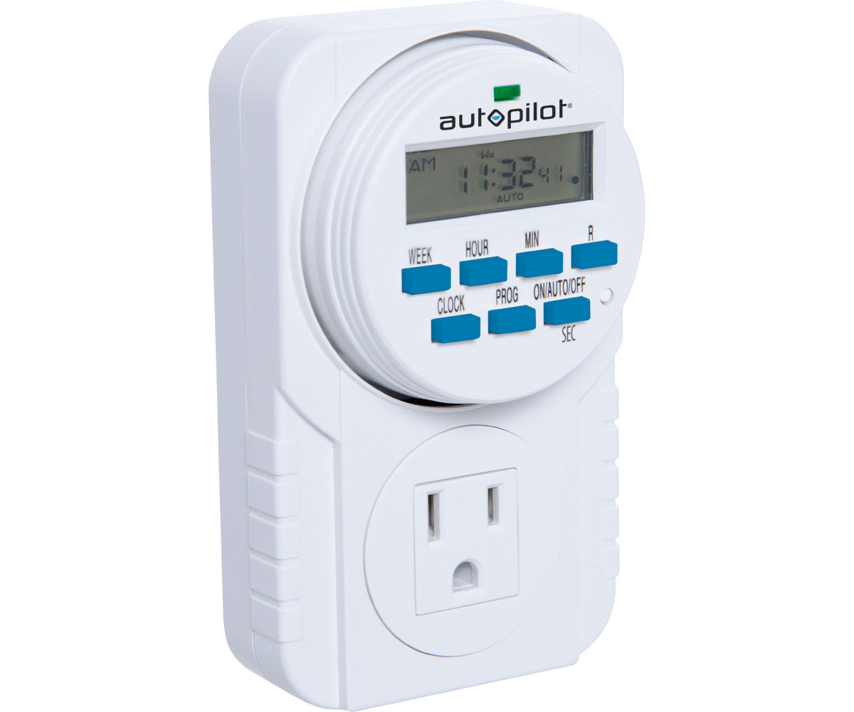 Product Image:Autopilot 7-Day Grounded Digital Programmable Timer